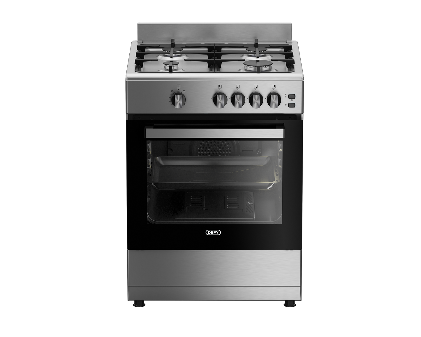 DGS 601: Defy 60cm New York Multifunction Turbo Gas Stove - Inox