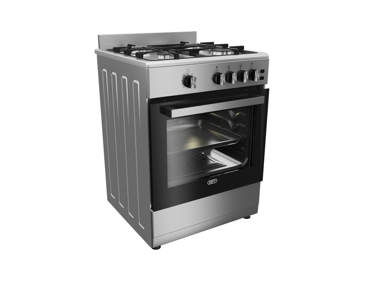 DGS 601: Defy 60cm New York Multifunction Turbo Gas Stove - Inox