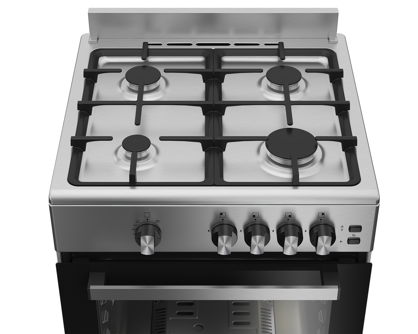 DGS 601: Defy 60cm New York Multifunction Turbo Gas Stove - Inox