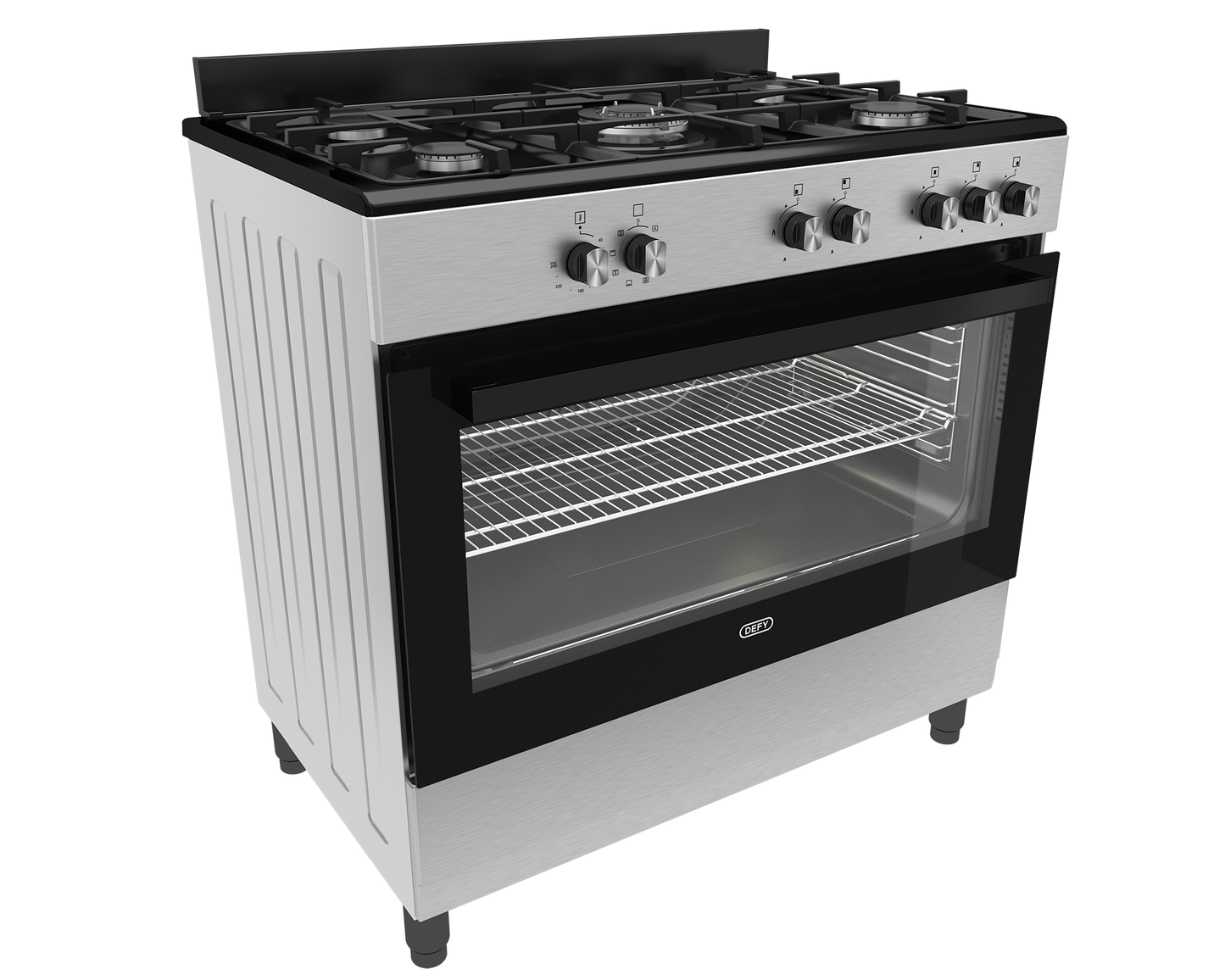 DGS 902: Defy 90cm New York Multifunction Range Cooker with Thermofan+ - Black