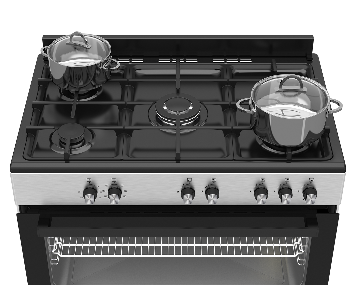 DGS 902: Defy 90cm New York Multifunction Range Cooker with Thermofan+ - Black