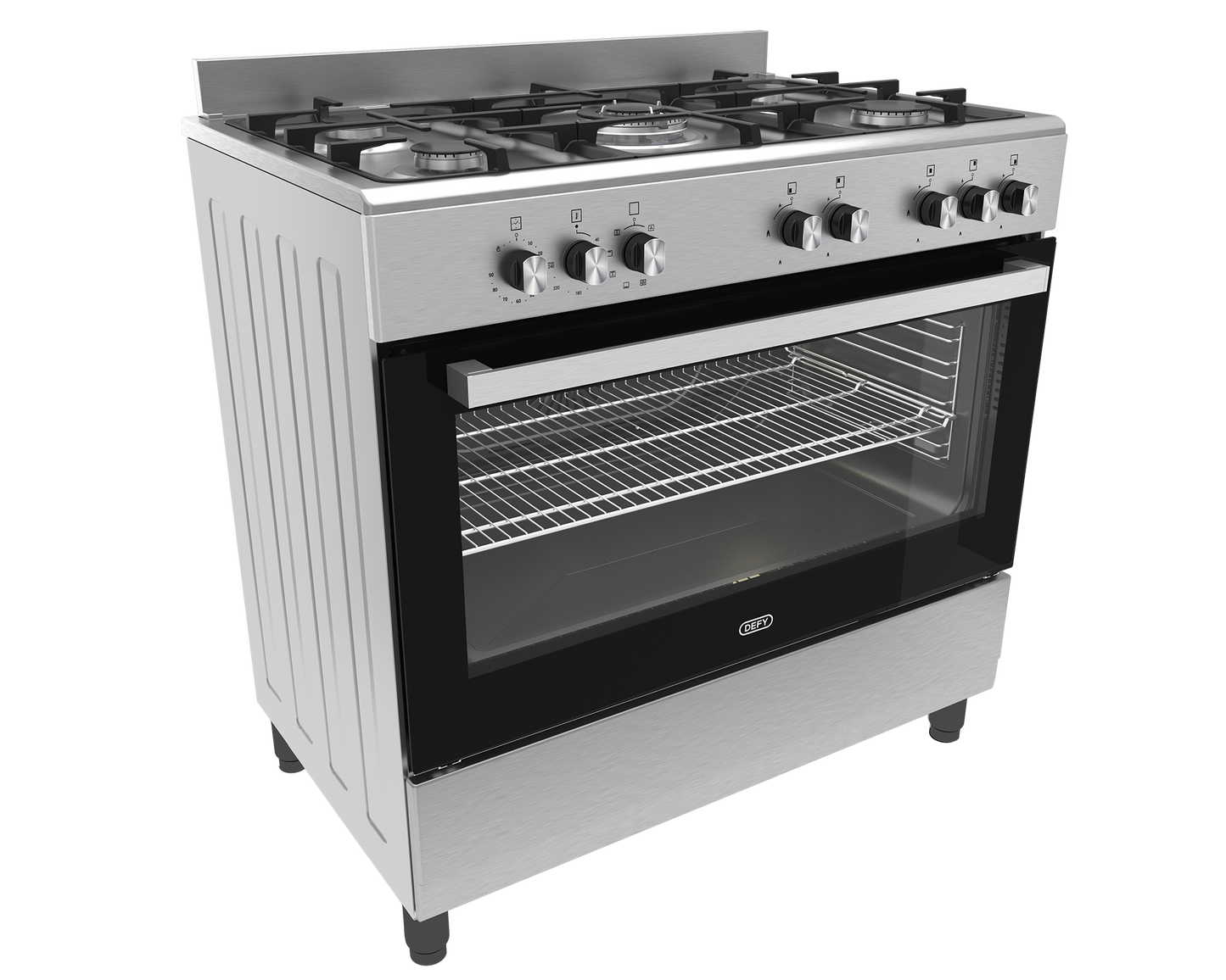 DGS 904: Defy 90cm New York Multifunction Range Cooker with Thermofan+ - Inox