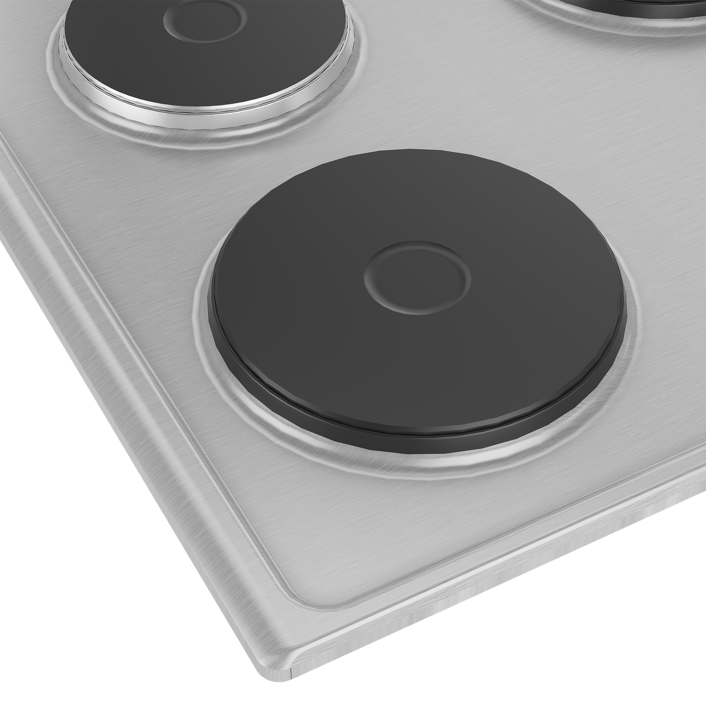 DHD 333: Defy 60cm Slimline Solid Hob without Control Panel – Stainless Steel