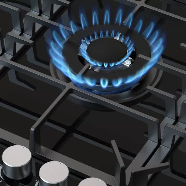 UGH950G: 5 Burner Glass Gas Hob