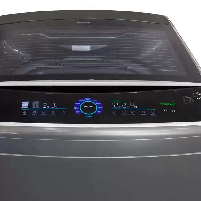 UTL200T: 20kg Graphite Grey Executive Lop Loader Touch Control Washing Machine