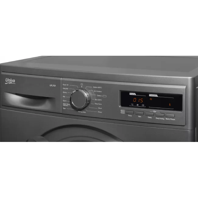 UFL701: Graphite Grey 7KG Front Loader, A+++