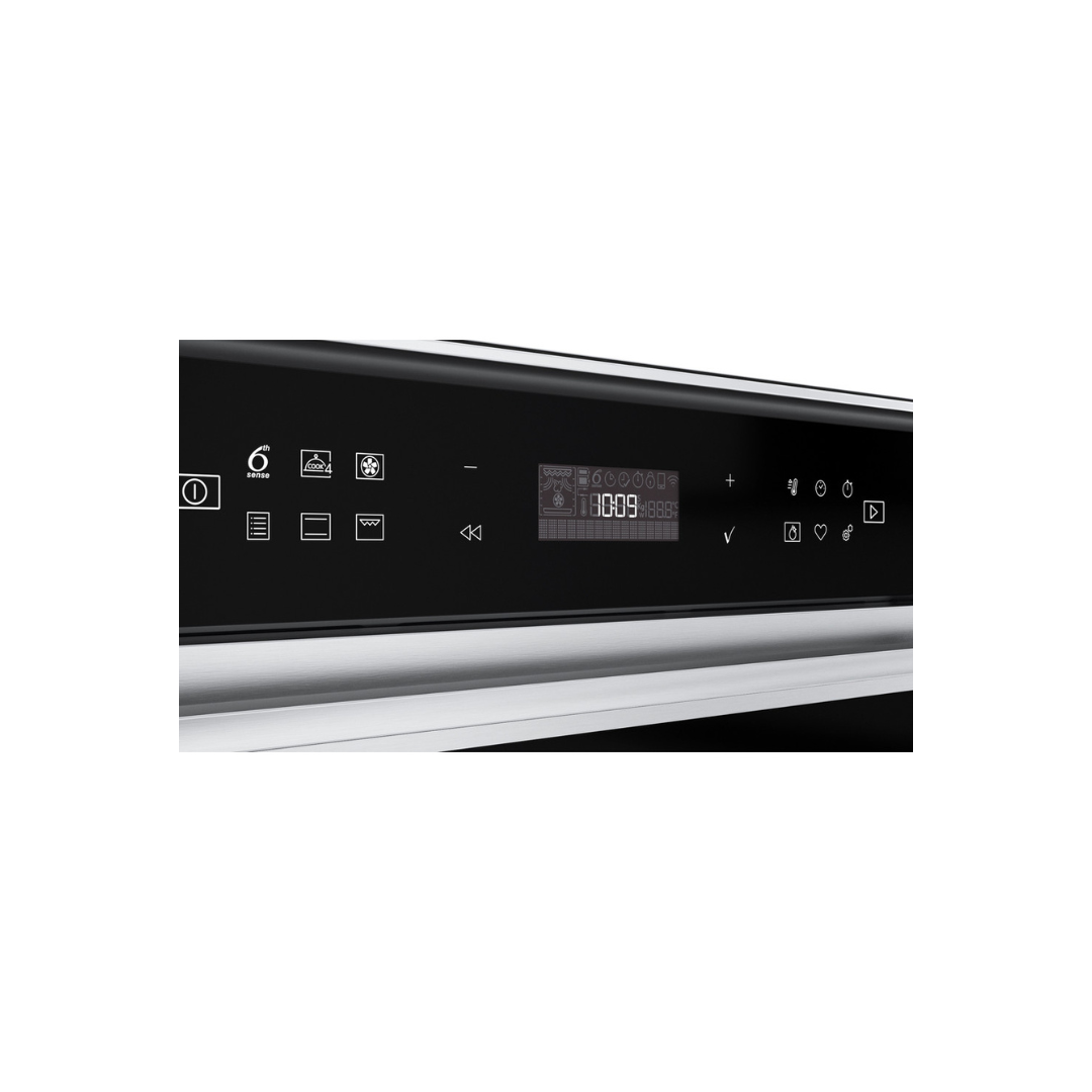 Whirlpool built -in electric oven: inox colour, self cleaning - W7 OM4 4BS1 H