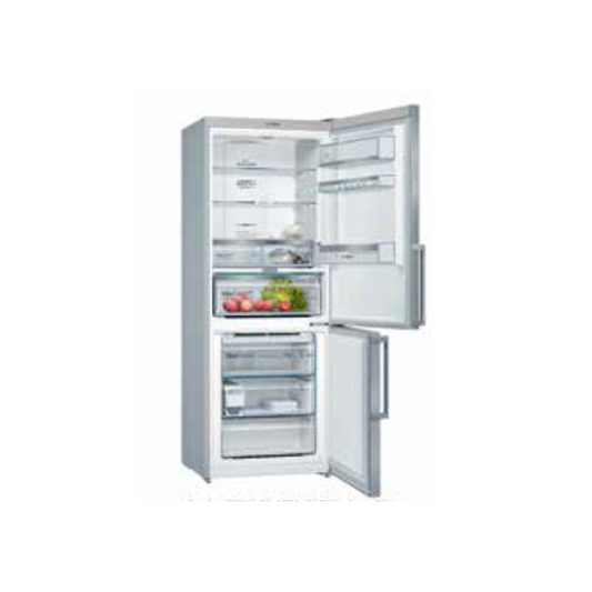 SERIE 6 385 LITRE NO-FROST BOTTOM FREEZER COMBINATION, DOORS INOX EASY CLEAN