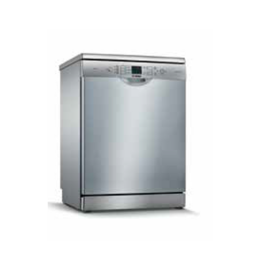 SERIE 6 DISHWASHER, SILVER INOX 4 TEMPERATURES