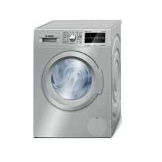SERIE 6 WASHING MACHINE SILVER INOX