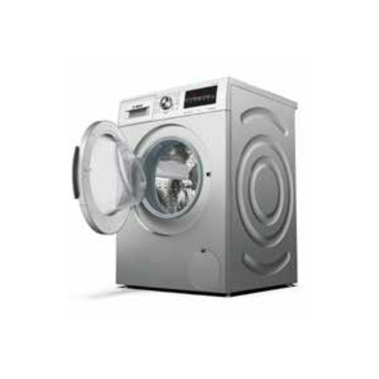 SERIE 4 WASHING MACHINE SILVER INOX