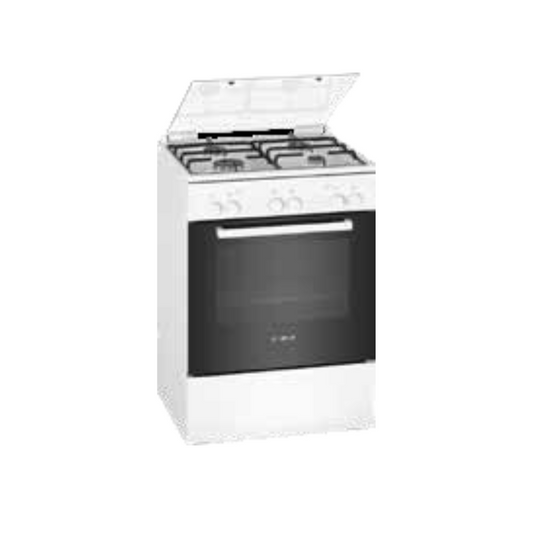SERIE 2 60CM FREESTANDING GAS / GAS COOKER WHITE