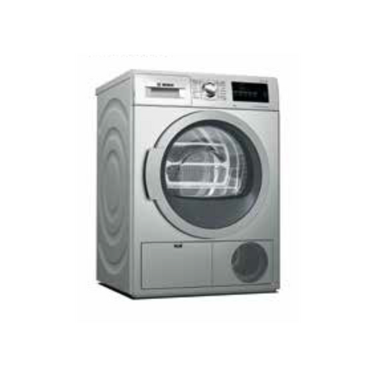 SERIE 4 CONDENSER TUMBLE DRYER SILVER INOX