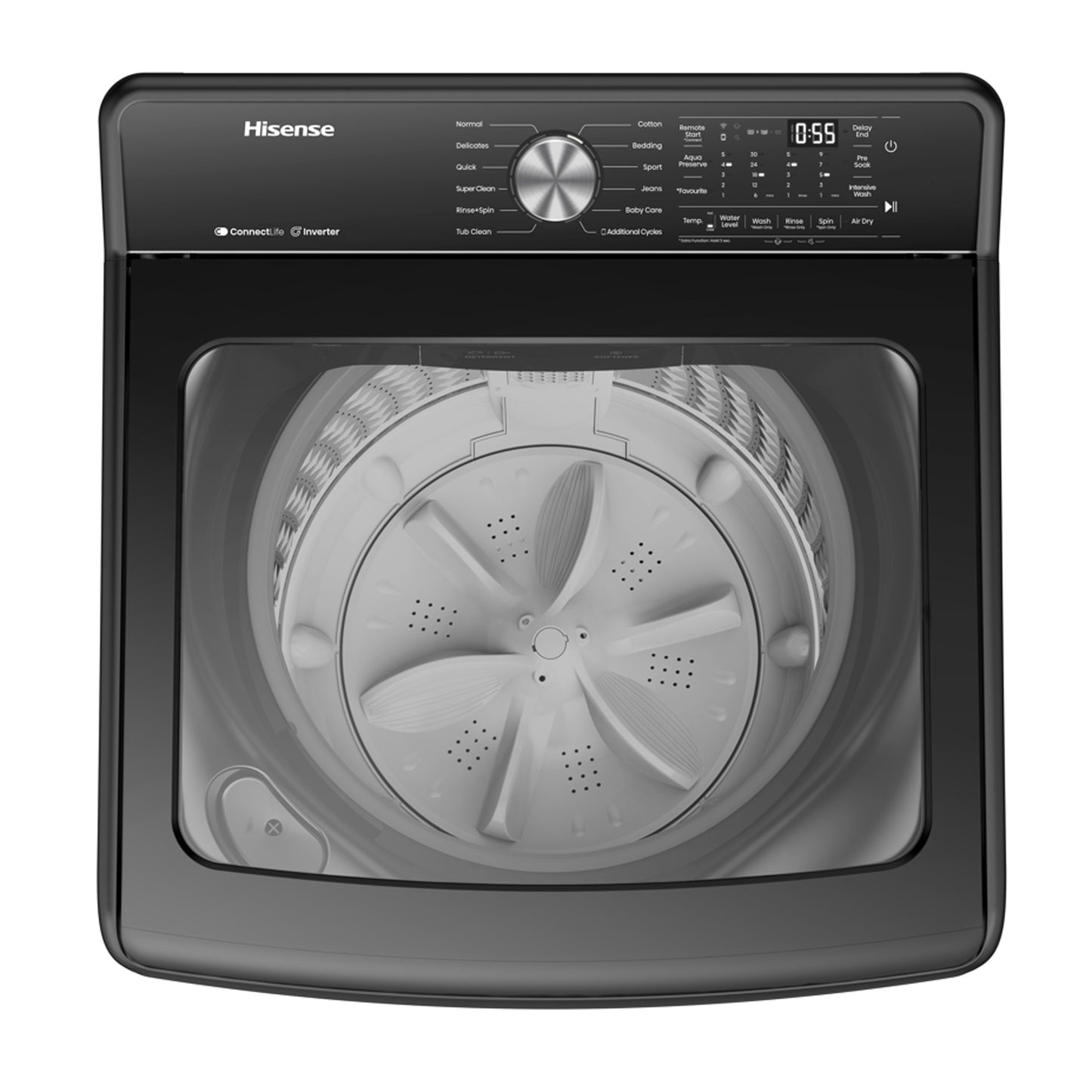 Hisense WT5T1825DT | 18kg Tide 5 Smart Top Loader Washing Machine