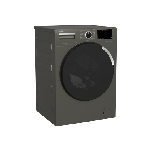 DAW388: Defy 12Kg Front Loader Washing Machine with SteamCure Technology - Manhattan Grey