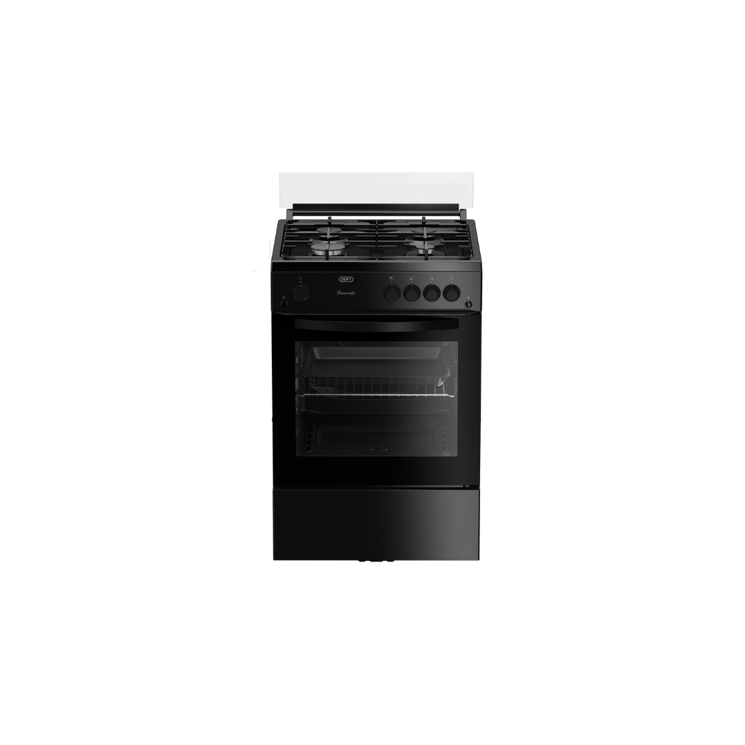 DGS670x: Defy 60cm Full Gas Stove - Black