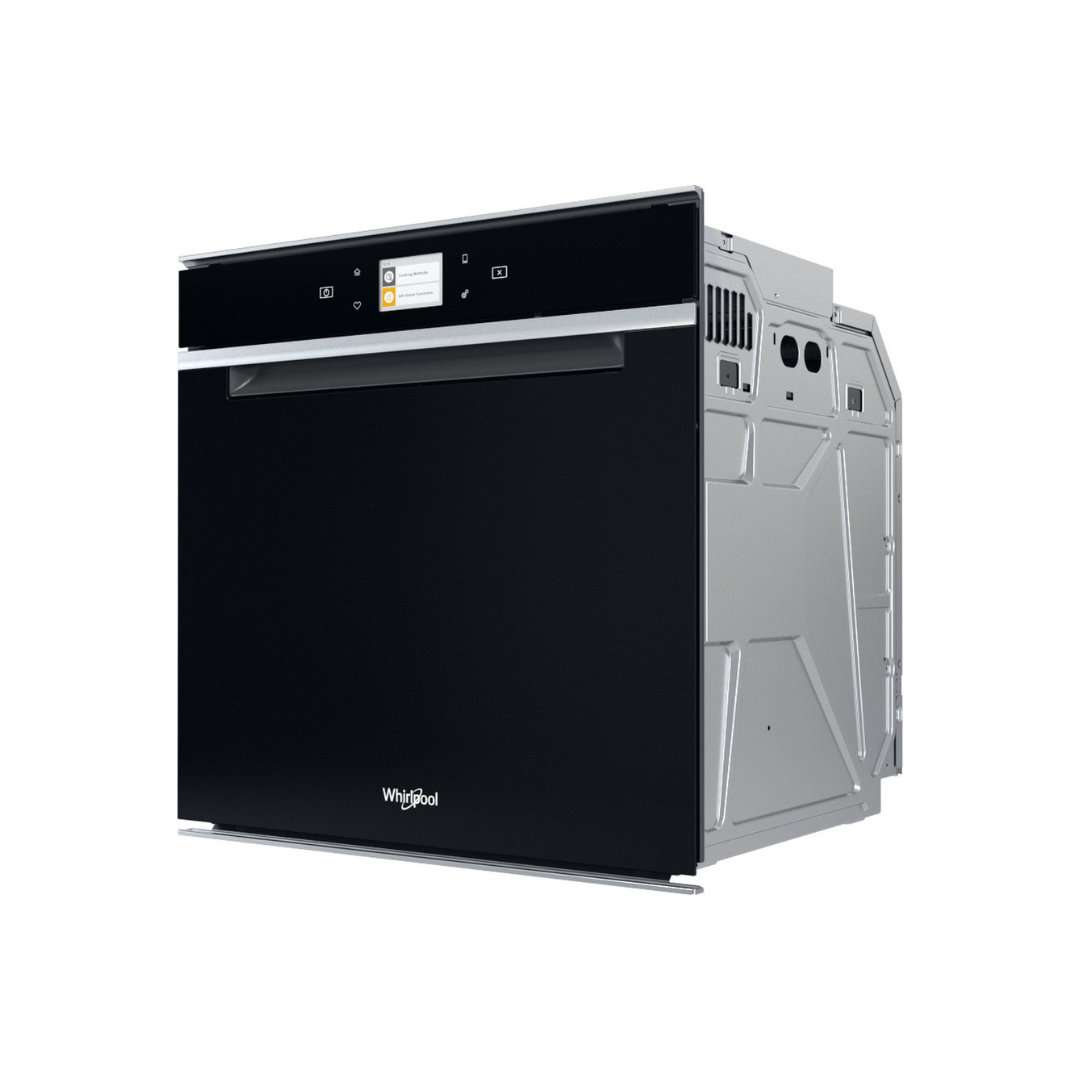 Whirlpool built -in electric oven: inox colour, self cleaning - W9I OM2 4S1 H