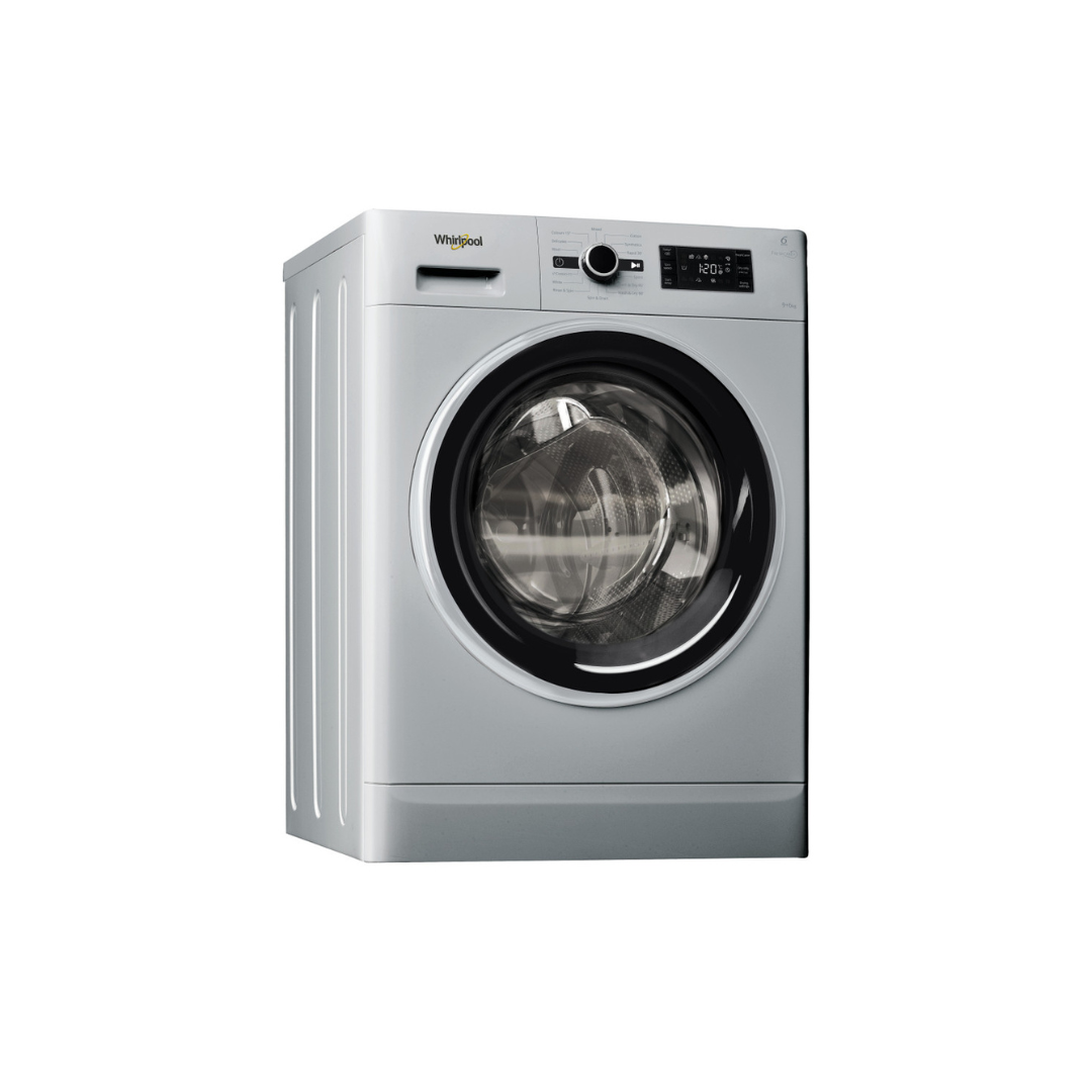 Whirlpool freestanding washer dryer: 9kg - FWDG96148SBS ZA