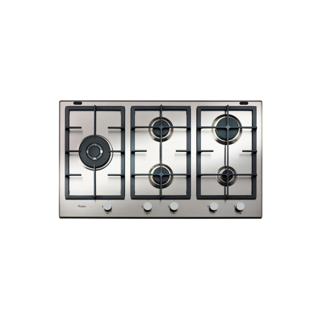 Whirlpool gas hob: 5 gas burners - GMA 9522/IX