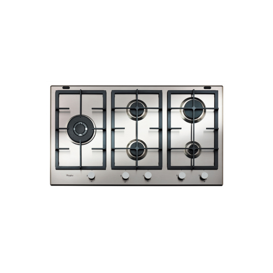Whirlpool gas hob: 5 gas burners - GMA 9522/IX