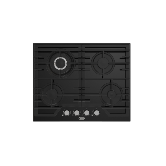 DHG614: Defy 65cm 4 Burner Gas on Glass Hob with PreciseFlame
