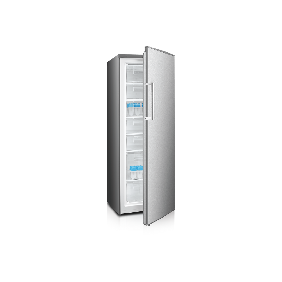 DUF300: Defy 313L Upright Freezer - Silver Inox