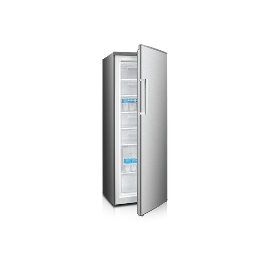 DUF300: Defy 313L Upright Freezer - Silver Inox