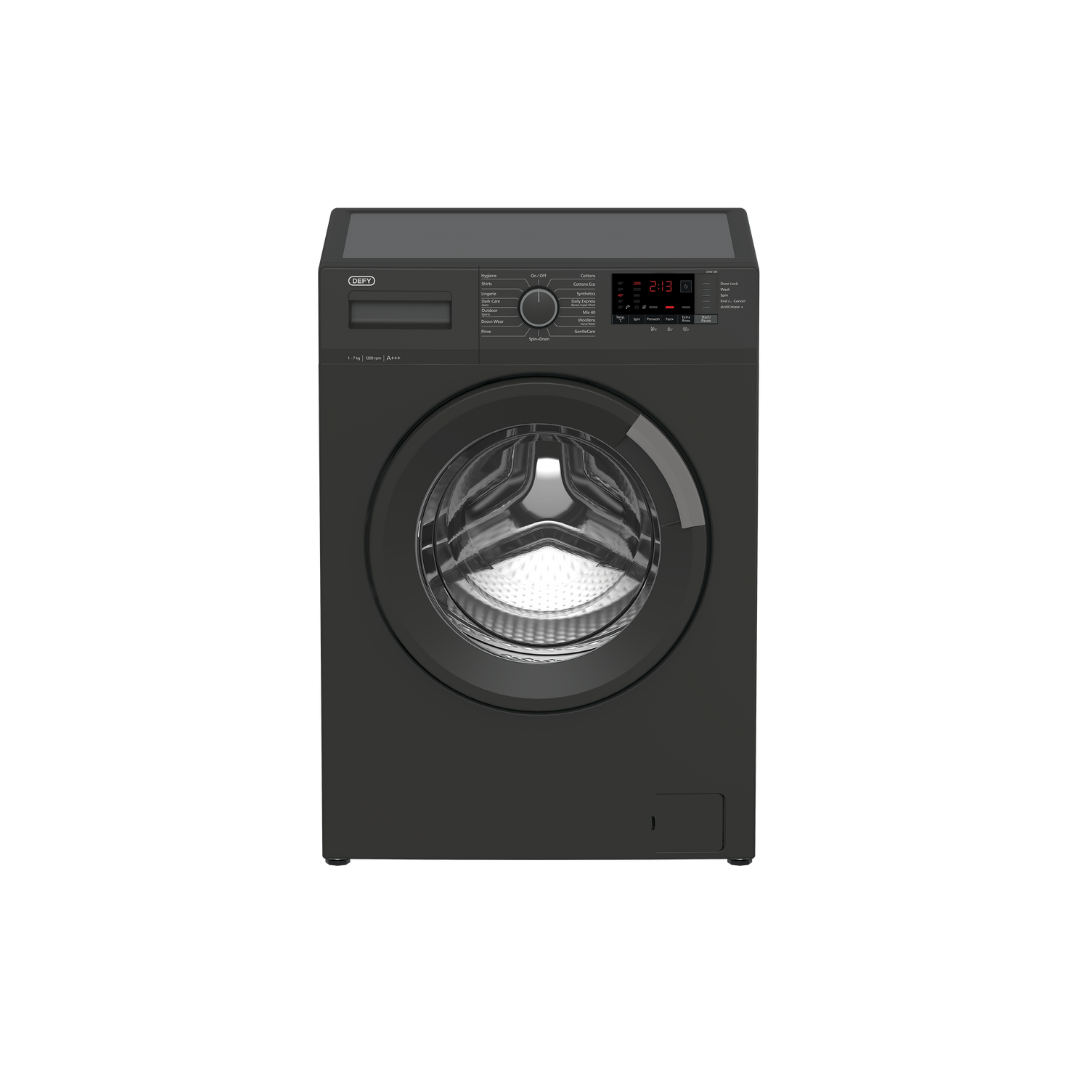 DAW384: Defy 7Kg Front Loader Washing Machine - Manhattan Grey