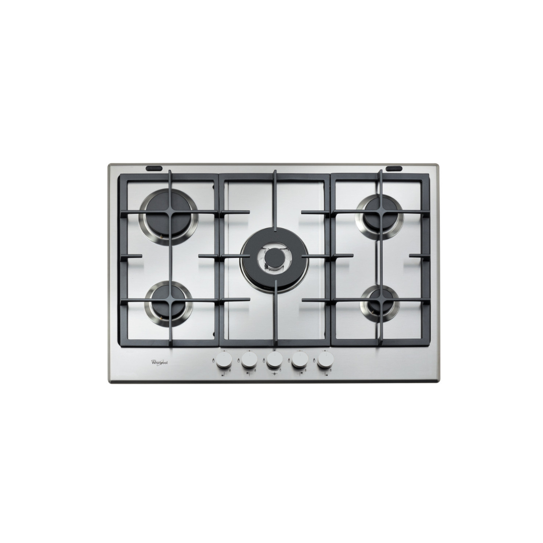 Whirlpool gas hob: 5 gas burners - GMA 7522/IX