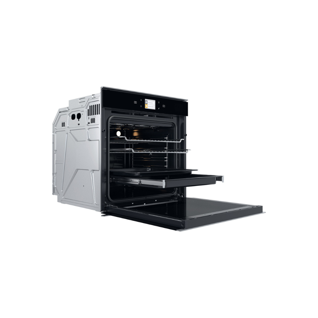 Whirlpool built -in electric oven: inox colour, self cleaning - W9I OM2 4S1 H