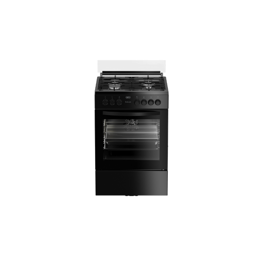 DGS606: Defy 60cm Multifunction Gas Electric Stove - Black