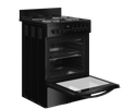 DSS612: Defy 60cm 4 Plate Electric Stove - Black