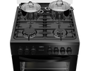DGS606: Defy 60cm Multifunction Gas Electric Stove - Black