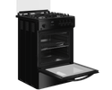 DGS670x: Defy 60cm Full Gas Stove - Black