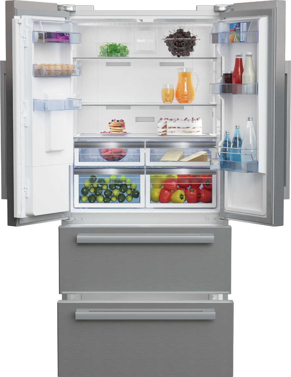 GNE60532DX: 84cm French Door Fridge