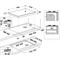 Whirlpool gas hob: 5 gas burners - GOA 7523/NB1