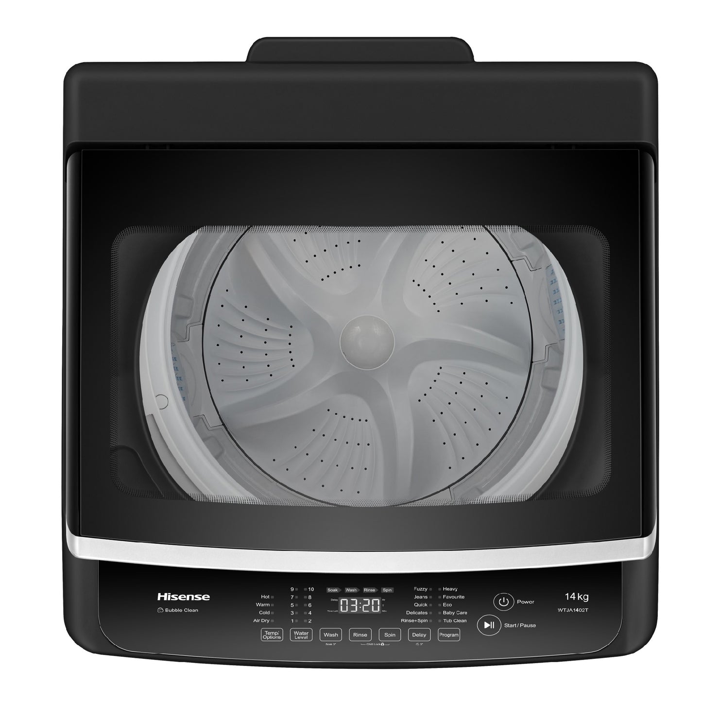 HISENSE WASH/M - 14KG TITANIUM GRAY AWMAWTJA1402T