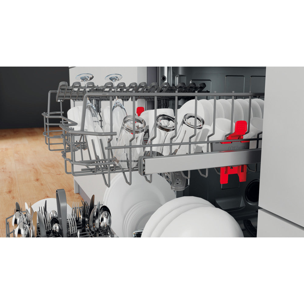 Whirlpool dishwasher: inox colour, full size - WFE 2B19 X SA