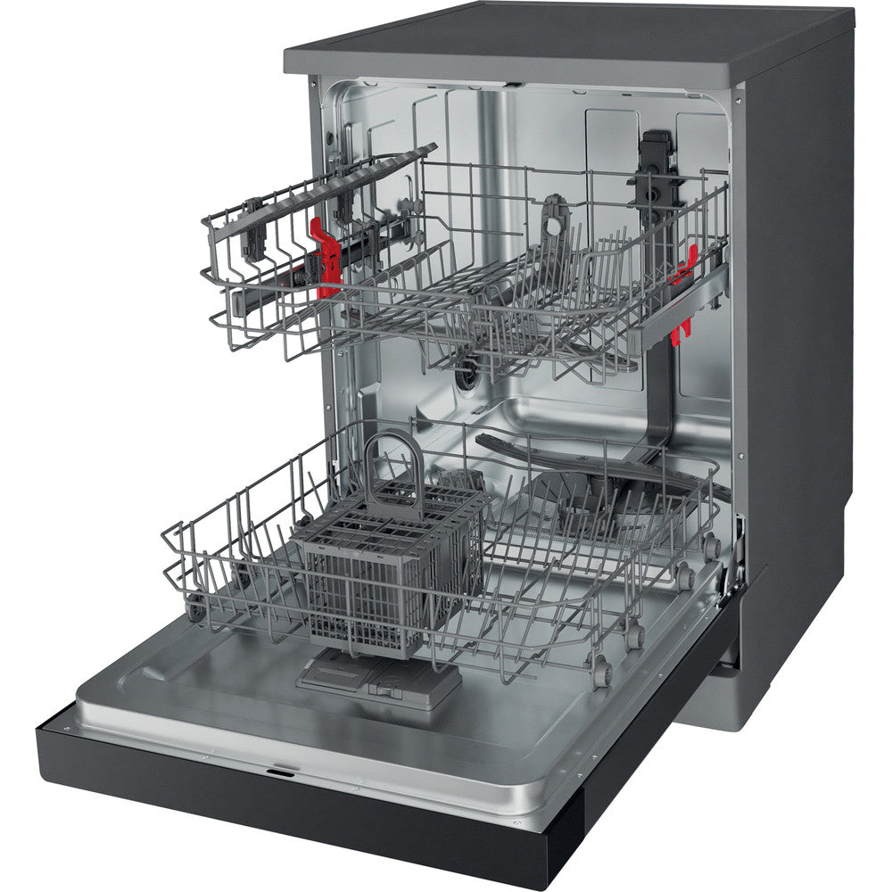 Whirlpool dishwasher: inox colour, full size - WFE 2B19 X SA