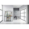 Whirlpool side-by-side american fridge: inox color - WQ9 B1L M