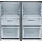 Whirlpool side-by-side american fridge: inox color - WQ9 B1L M