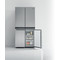 Whirlpool side-by-side american fridge: inox color - WQ9 B1L M