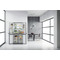 Whirlpool side-by-side american fridge: inox color - WQ9 B1L M